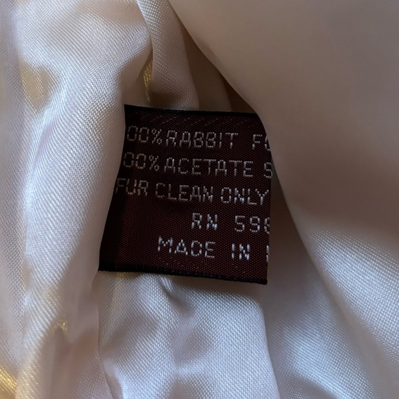 100% Rabbit fur jacket - Picture 2 of 5